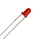 LED CLIGNOTANTE Rouge DIFFUSANTE 5mm