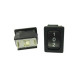 Rocker switch I-0-II 6A 250Vac