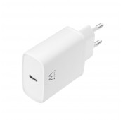 USB-C oplader 1 poort 20W stroomtoevoer wit