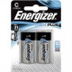 Energizer - Pile alcaline Max Plus - C - LR14 - 2 pieces