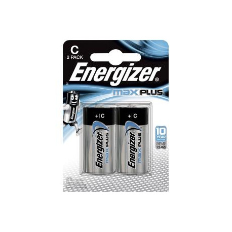 Energizer - Alkaline batterij Max Plus - C - LR14 - 2 stuks