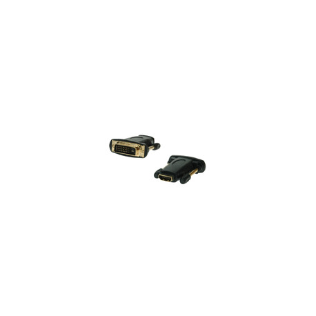 Adapter DVI 24+1 Male - HDMI Female gold