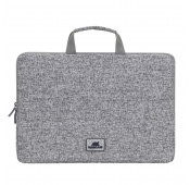 Rivacase 7915 Laptop Sleeve 15,6" with handles light grey