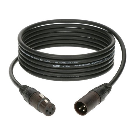 Cable micro 20m - XLR male/XLR femelle