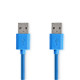 USB Cable USB 3.2 Gen 1 USB-A Male USB-A Male 1M