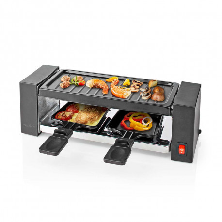 Raclettemachine voor 2 personen + Grill