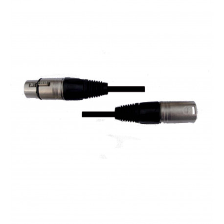 Cable 10m - XLR male/XLR femelle