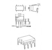 UA741.8C - Opamp 1x36V 1mHz gen.pu.