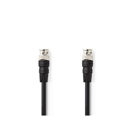 Cable 75 ohm 1m - BNC male - BNC male