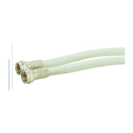 FM-antennekabel met F M/M-connector - 1,5 m