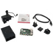 Kit de démarrage Raspberry Pi 4B, 4Go, Noir