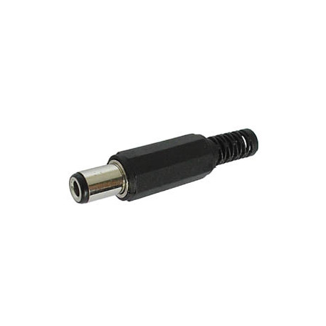 Fiche d alimentation male 3.1 x 6.3 x 10mm par 2