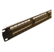 Patch panel 24-ports Cat.5E non blinde