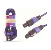 Cable haut-parleur 5m 2 fiches males SPEAKON