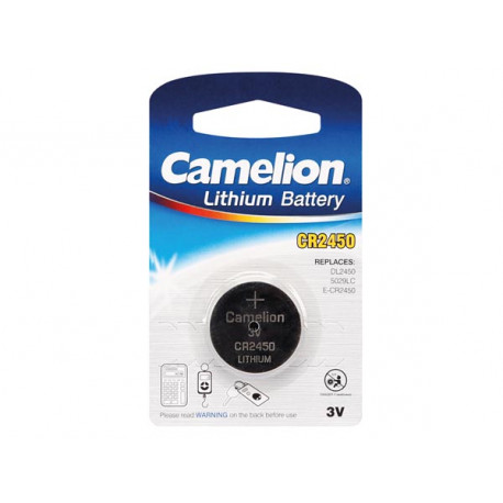 Camelion - Pile bouton au Lithium CR2450 3V