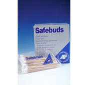 Safebuds - Long and hard wooden Cotton buds 100