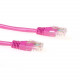 Cable UTP - 0.5m - Categorie 5 - Rose