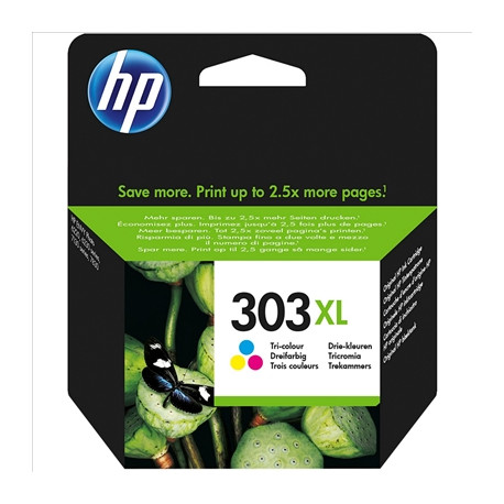 HP 303XL - Cartouche d'encre Trois couleurs (T6N03AE UUS)