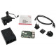 Kit de démarrage Raspberry Pi 4B, 4Go, Noir