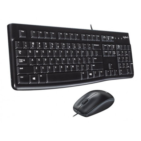 Logitech Desktop MK120 clavier et souris BE USB