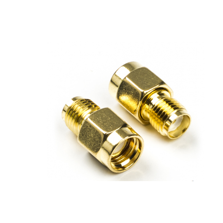 SMA Adapter Reverse Polarity SMA Male SMA Fem. 2 pieces