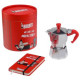 Bialetti - Box Cadeau Machine à Expresso Lover - 2 Tasses