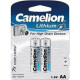 Camelion - Lithium Batteries - AA / LR6 - 1 x 2 Pieces