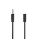 Kabel 1m -Stereoplug 3.5mm/Stereo Jack 3.5mm