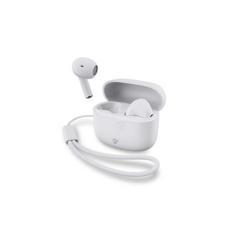 Fully Wireless Bluetooth Earphones 16 Hours White