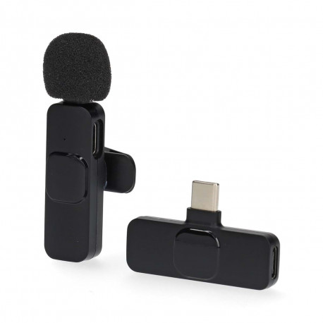 Microphone cravate sans fil USB-C