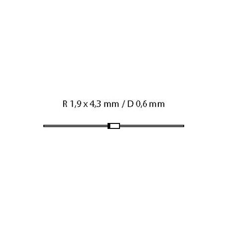 Zener diode 0.4W 2.4V 5%