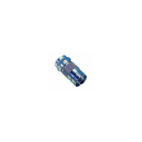 Adapter "F" male to 9.5mm IEC coaxial jack 