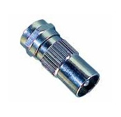 Adaptateur coaxial - Fiche "F" male/Fiche male IEC 9.5mm *2*