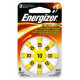 Energizer - 8 Hearing aid battery PR70