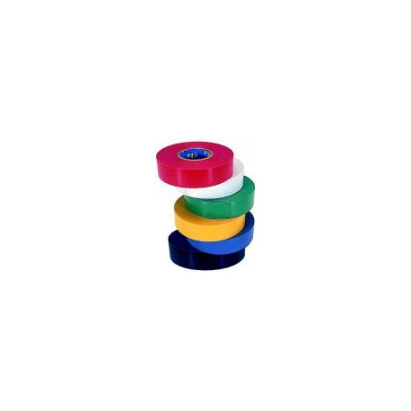 PVC isoleerband 6 rollen verschillende kleuren 19mm x 4.50m