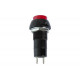 Bouton-poussoir Off-On rouge 3A/125V