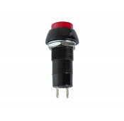 Bouton-poussoir Off-On rouge 3A/125V