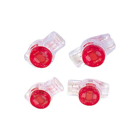 Connecteur UR pour cable d épissure rouge blister 25 pièces