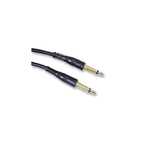 Cable 10m - Jack mono 6.35mm male/Jack mono 6.35mm male