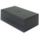 Coffret en plastique noir 160 x 95 x 55 mm