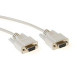 Serial printer cable 9 pin D-sub female/9-pin D-sub female