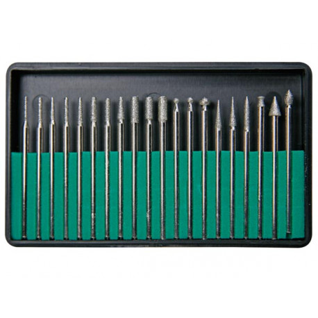 20-pc Diamond-mounted point set