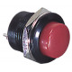 Interrupteur a bouton poussoir 125V 3A - Rouge