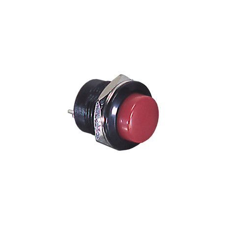 Interrupteur a bouton poussoir 125V 3A - Rouge