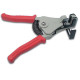 Automatically adjusting wire cutter/stripper