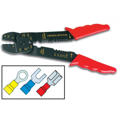 Low-cost crimping tool for Fast-On connectors