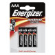 Energizer - 4 Batterijen AAA