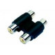 Dubbele RCA Jack adapter