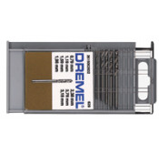 Dremel - Drill bit assortment: 0.8/1.2/1.6/2.0/2.4/2.8/3.2mm