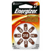 Energizer - 8 Hearing aid batteries PR41